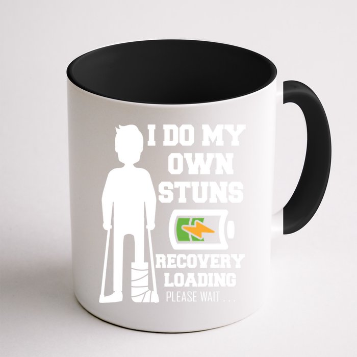 Retro I Do All My Own Stunts Recovery Loading Please Wait...Gift Mug