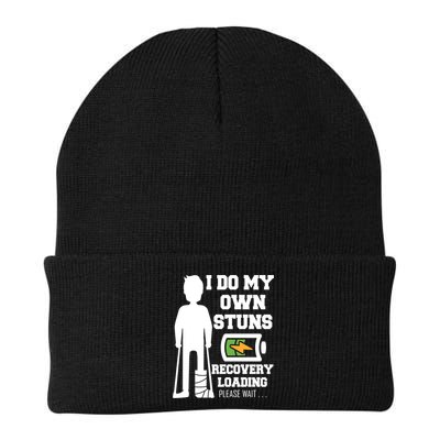 Retro I Do All My Own Stunts Recovery Loading Please Wait...Gift Beanie