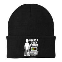 Retro I Do All My Own Stunts Recovery Loading Please Wait...Gift Beanie