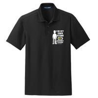 Retro I Do All My Own Stunts Recovery Loading Please Wait...Gift Dry Zone Grid Polo
