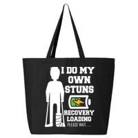 Retro I Do All My Own Stunts Recovery Loading Please Wait...Gift 25L Jumbo Tote