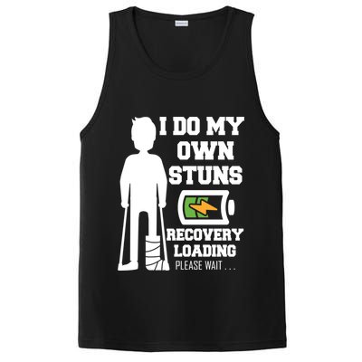 Retro I Do All My Own Stunts Recovery Loading Please Wait...Gift PosiCharge Competitor Tank