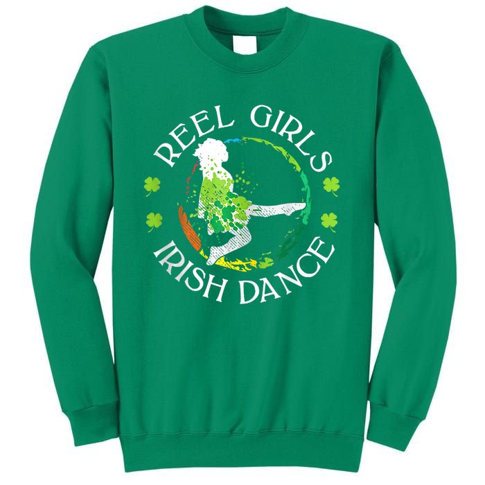 Reel Irish Dance Family Color St Patricks Day Shamrock Sweatshirt