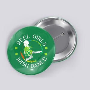 Reel Irish Dance Family Color St Patricks Day Shamrock Button