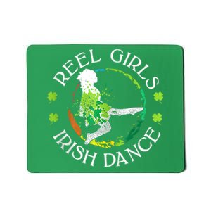 Reel Irish Dance Family Color St Patricks Day Shamrock Mousepad