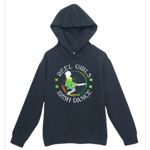 Reel Irish Dance Family Color St Patricks Day Shamrock Urban Pullover Hoodie