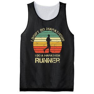 Retro I DonT Do Marathons I Do A Marathon Runner Mesh Reversible Basketball Jersey Tank