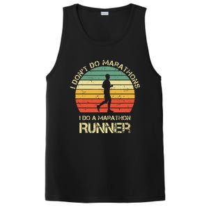 Retro I DonT Do Marathons I Do A Marathon Runner PosiCharge Competitor Tank