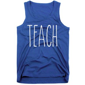 Rae Inspired Dunn Mug Teach Love Teacher Appreciation Gift Great Gift Tank Top