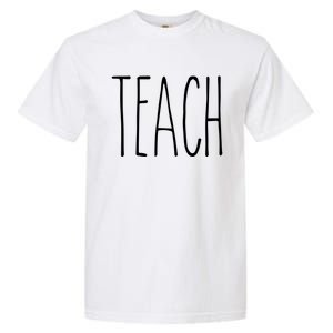 Rae Inspired Dunn Mug Teach Love Teacher Appreciation Gift Great Gift Garment-Dyed Heavyweight T-Shirt