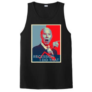 Recession I Did That Funny Joe Biden Meme Hope Style PosiCharge Competitor Tank