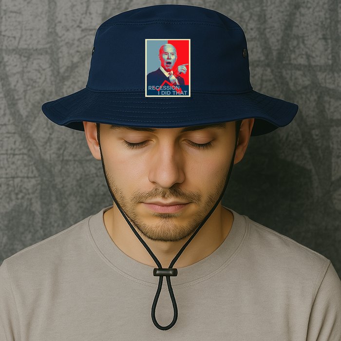 Recession I Did That Funny Joe Biden Meme Hope Style Bucket Hat
