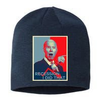 Recession I Did That Funny Joe Biden Meme Hope Style Sustainable Beanie