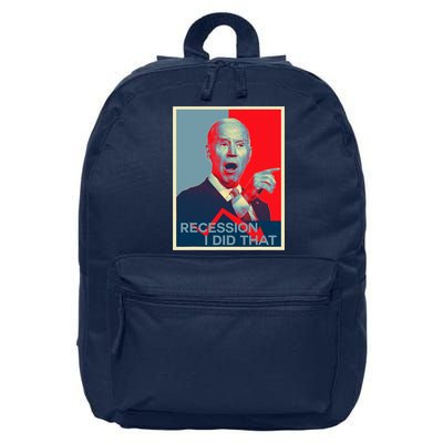 Recession I Did That Funny Joe Biden Meme Hope Style 16 in Basic Backpack