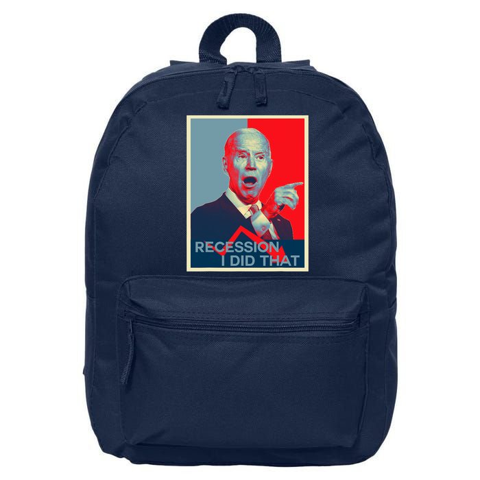 Recession I Did That Funny Joe Biden Meme Hope Style 16 in Basic Backpack