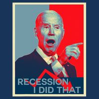 Recession I Did That Funny Joe Biden Meme Hope Style 16 in Basic Backpack
