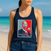 Recession I Did That Funny Joe Biden Meme Hope Style Womens Tank Top