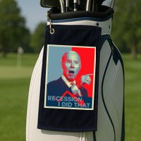Recession I Did That Funny Joe Biden Meme Hope Style Golf Towel
