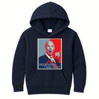 Recession I Did That Funny Joe Biden Meme Hope Style Kids Hoodie