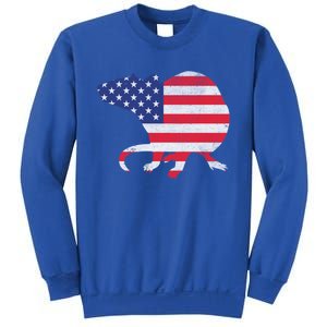 Rat Independence Day Patriotic Usa Flag 4th Of July Gift Sweatshirt