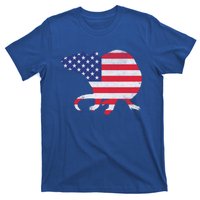 Rat Independence Day Patriotic Usa Flag 4th Of July Gift T-Shirt