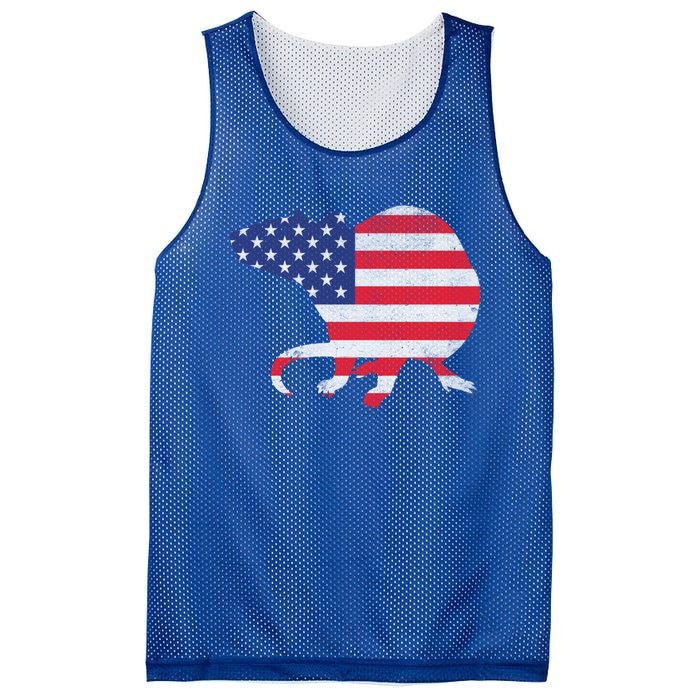 Rat Independence Day Patriotic Usa Flag 4th Of July Gift Mesh Reversible Basketball Jersey Tank