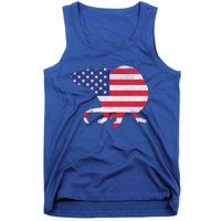 Rat Independence Day Patriotic Usa Flag 4th Of July Gift Tank Top