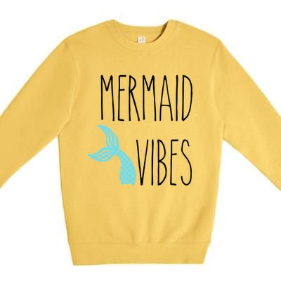 Rae Inspired Dunn Mug Mermaid Vibes Ocean Beach Summer Vacay Gift Premium Crewneck Sweatshirt