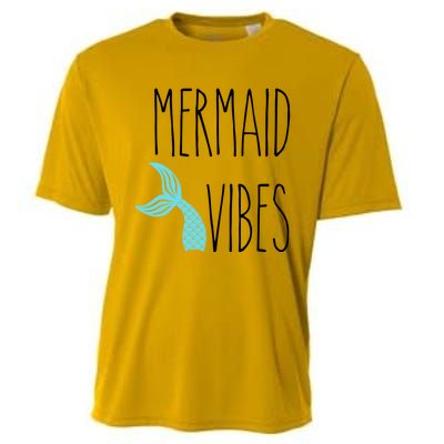 Rae Inspired Dunn Mug Mermaid Vibes Ocean Beach Summer Vacay Gift Cooling Performance Crew T-Shirt