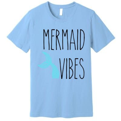 Rae Inspired Dunn Mug Mermaid Vibes Ocean Beach Summer Vacay Gift Premium T-Shirt