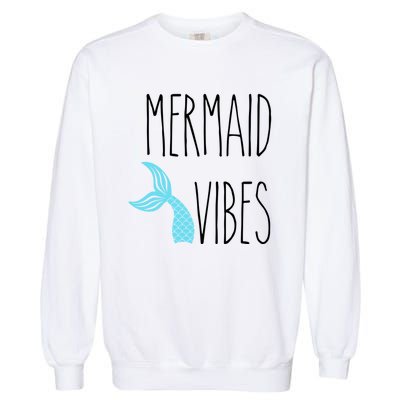 Rae Inspired Dunn Mug Mermaid Vibes Ocean Beach Summer Vacay Gift Garment-Dyed Sweatshirt