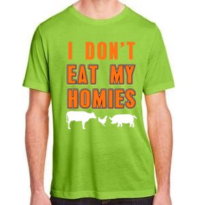 Retro I Dont Eat My Homies Cool Vegan Gift Present Gift Funny Gift Adult ChromaSoft Performance T-Shirt