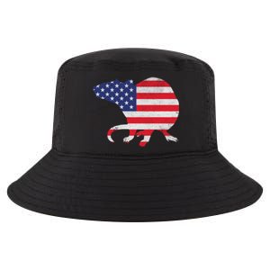 Rat Independence Day Patriotic Usa Flag 4th Of July Gift Cool Comfort Performance Bucket Hat