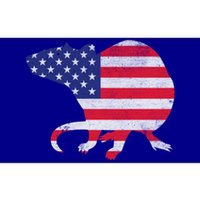 Rat Independence Day Patriotic Usa Flag 4th Of July Gift Bumper Sticker