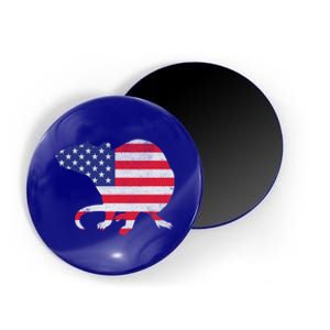 Rat Independence Day Patriotic Usa Flag 4th Of July Gift Magnet