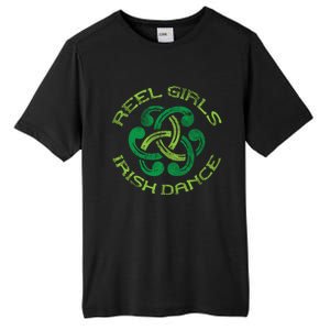 Reel Irish Dance St Patricks Day Ceili Dancer Gift Tall Fusion ChromaSoft Performance T-Shirt