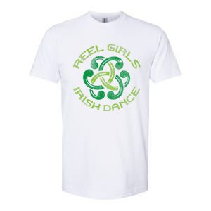 Reel Irish Dance St Patricks Day Ceili Dancer Gift Softstyle CVC T-Shirt