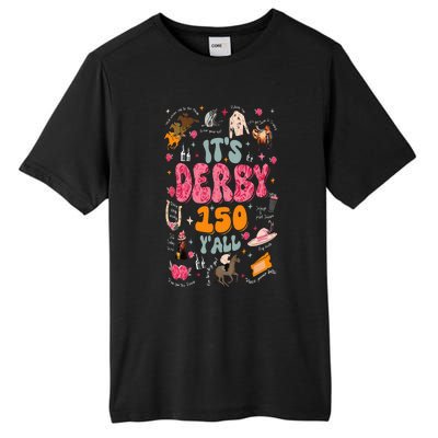 Retro Its Derby 150 Yall 150th Horse Racing Ky Derby Day Tall Fusion ChromaSoft Performance T-Shirt