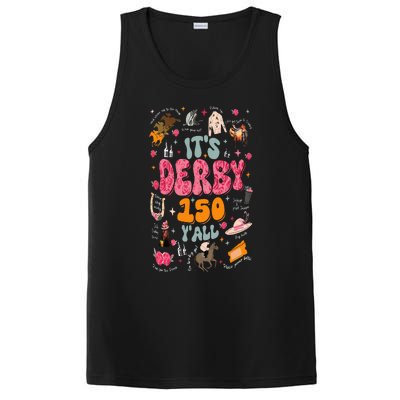 Retro Its Derby 150 Yall 150th Horse Racing Ky Derby Day PosiCharge Competitor Tank