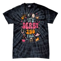 Retro Its Derby 150 Yall 150th Horse Racing Ky Derby Day Tie-Dye T-Shirt