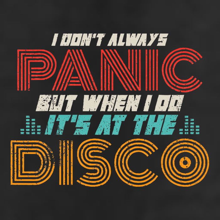 Retro I DonT Always Panic But When I Do ItS At The Disco Trucker Hat