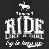 Ride Like A Girl Try To Keep Up 15oz Campfire Ceramic Mug