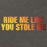 Ride Me Like You Stole Me Cotton Canvas Backpack