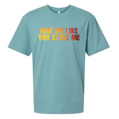 Ride Me Like You Stole Me Sueded Cloud Jersey T-Shirt