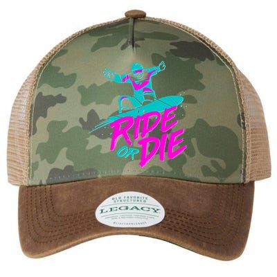 Ride Or Die Snow Boarding Legacy Tie Dye Trucker Hat