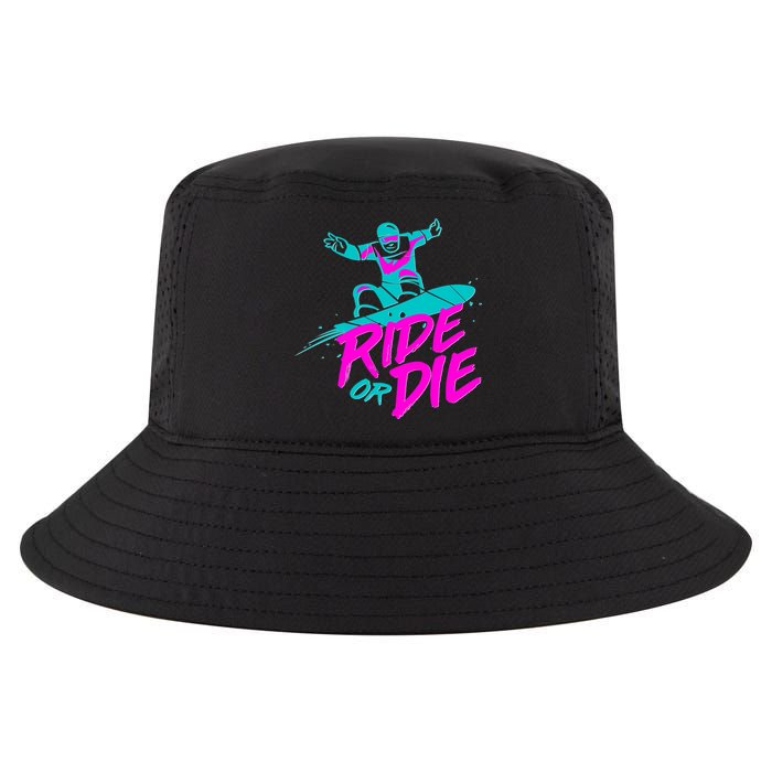Ride Or Die Snow Boarding Cool Comfort Performance Bucket Hat