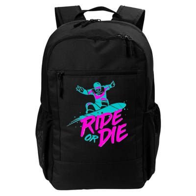 Ride Or Die Snow Boarding Daily Commute Backpack