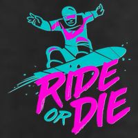 Ride Or Die Snow Boarding Adult Drive Performance Visor