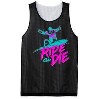 Ride Or Die Snow Boarding Mesh Reversible Basketball Jersey Tank