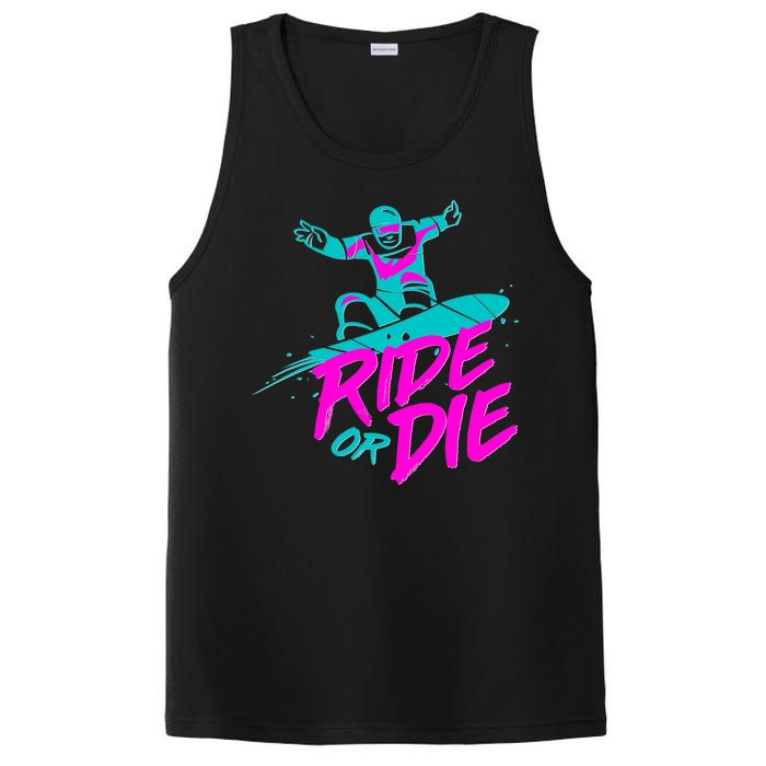 Ride Or Die Snow Boarding PosiCharge Competitor Tank